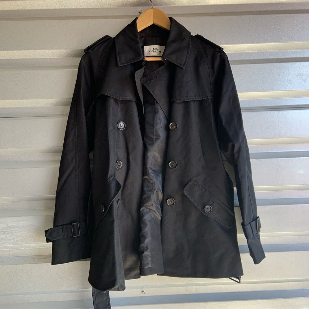 Coach black jacket